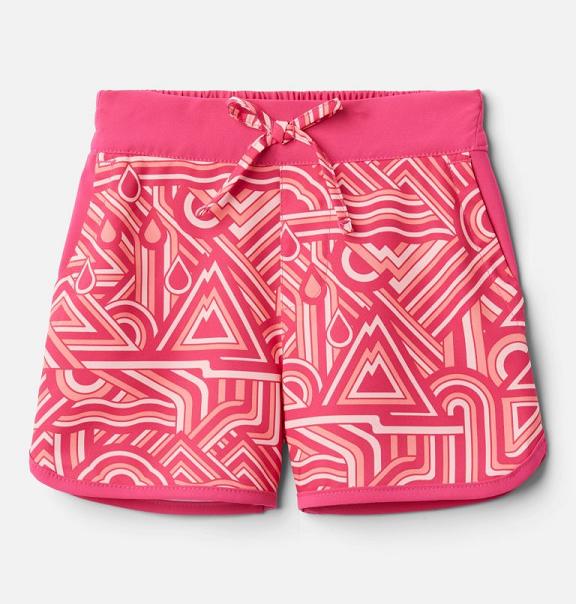 Columbia Sandy Shores Shorts Pink For Girls NZ54613 New Zealand